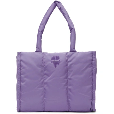 Marc Jacobs Purple Heaven By  Logo Tote In Soft Violet
