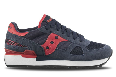 Saucony Sneakers Shadow O W In Navy / Pink