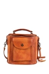 Old Trend Isla Leather Crossbody Bag In Chestnut
