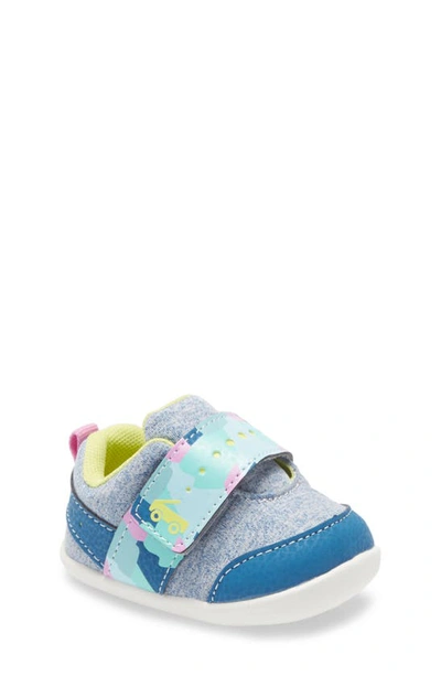 See Kai Run Babies' Ryder Crib Shoe In Blue Camo