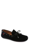 Marc Joseph New York 'cypress Hill' Driving Shoe In Black Suede