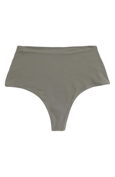 Skims Fits Everybody High Waist Thong In Juniper