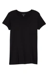 Halogenr Short Sleeve Crewneck Tee In Black