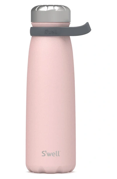 S'well Traveler 40-ounce Insulated Water Bottle In Pink Topaz