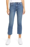 Edwin Elin High Waist Crop Slim Jeans In Ambition