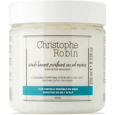 Christophe Robin Sea Salt Detoxifying Shampoo Scrub, 250 ml In -