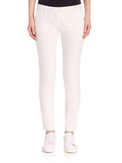 Eleventy Pantalone Solid Pants In Ivory