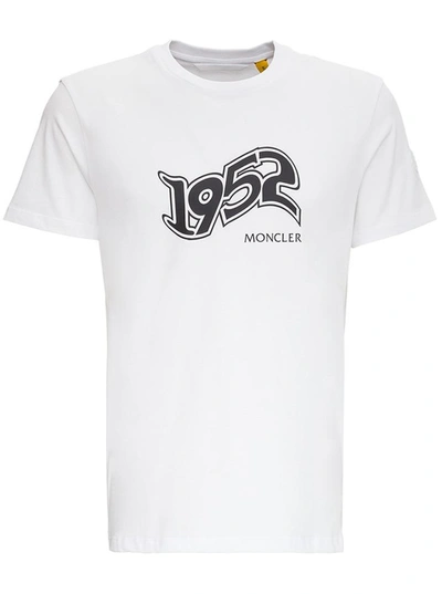 Moncler Jersey Tee By 1952 In White