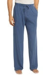 Daniel Buchler Peruvian Pima Lightweight Cotton Lounge Pants In Denim