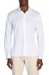 Alton Lane The Zoom Cotton Button-up Shirt In White