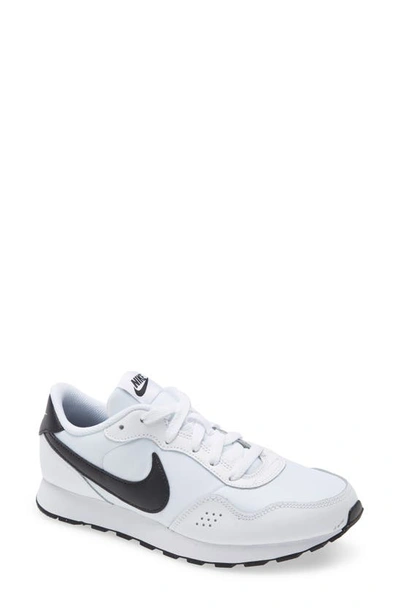 Nike Kids' Md Valiant Sneaker In White/ Black