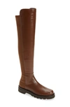 Stuart Weitzman 5050 Lift Over The Knee Boot In Coffee