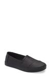 Toms Avalon Slip-on Sneaker In Black Canvas