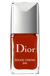 Dior Vernis Couture Colour Gel-shine & Long-wear Nail Lacquer In Red
