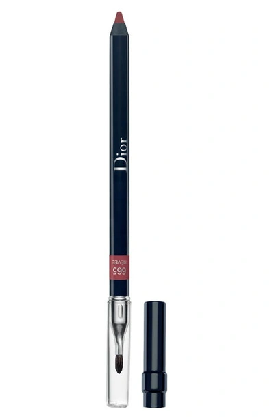 Dior Rouge Contour Lip Liner In 665 Rêvée