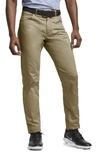 Nike Flex Men's Slim Fit 5-pocket Golf Pants In Parachute Beige,wolf Grey