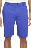 Nike Dri-fit Uv Men's Printed Golf Chino Shorts In Lapis