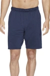 Nike Men's  Yoga Dri-fit Shorts In Blue