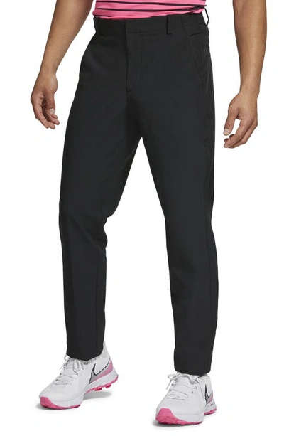 Nike Men's Dri-fit Uv Slim-fit Golf Chino Pants In Black/ Black