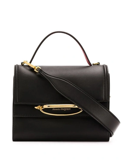 Alexander Mcqueen Women's Black Leather Handbag