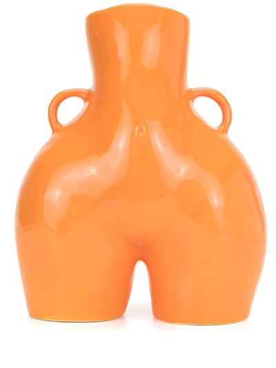 Anissa Kermiche Love Handles Vase (31cm) In Orange