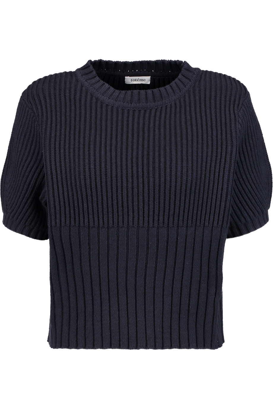 TotÊme Serreval Ribbed Cotton-blend Sweater | ModeSens