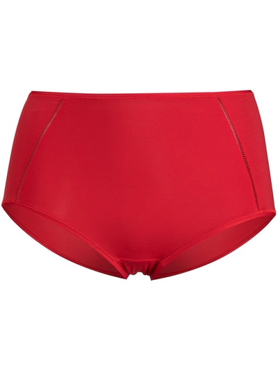 Eres Lumière Brina Stretch-jersey Briefs In Red