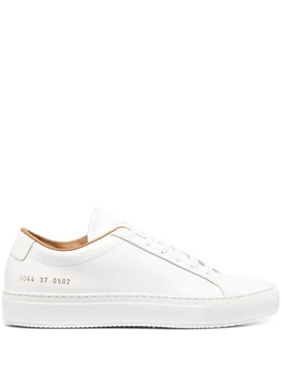 Common Projects Lace-up Low-top Trainers In White