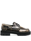 Camperlab Eki Brushed Lace-up Shoes In Multicolor
