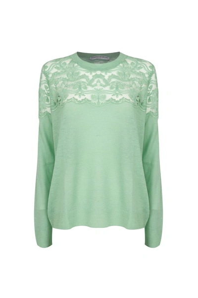 Ermanno Scervino Sweaters In Verde