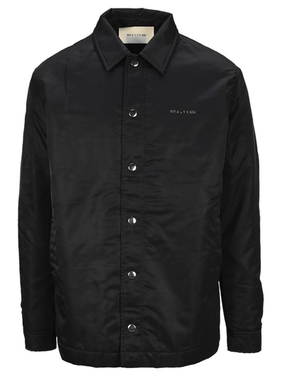 Alyx 1017  9sm Shell Shirt Jacket In Black