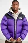 The North Face 1990 Retro Nupste Puffer Jacket In Purple