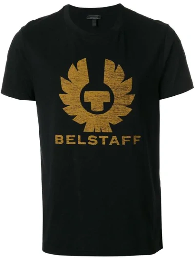 Belstaff Coteland Graphic T-shirt In Black|nero