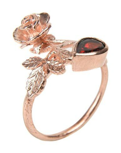 Alex Monroe Ring In Copper