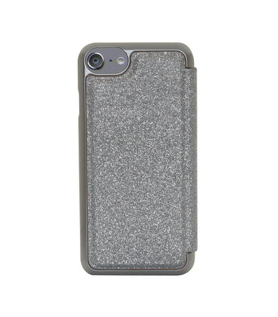 Ted Baker Iphone6/6s/7 Glitter Phone Case With Mirror In Silver