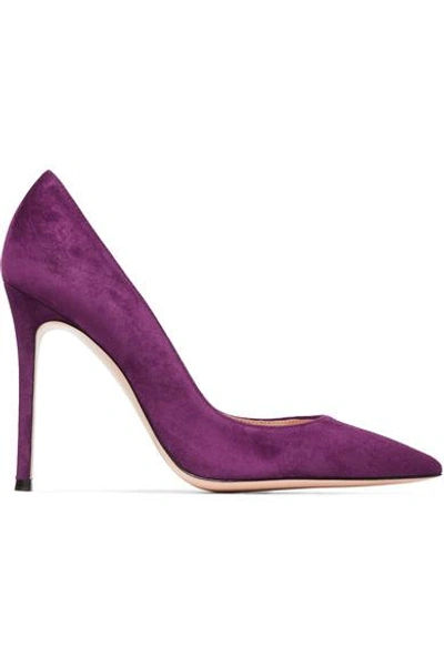 Gianvito Rossi 105 Suede Pumps