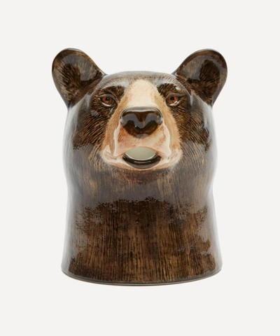 Quail Bear Jug In Assorted