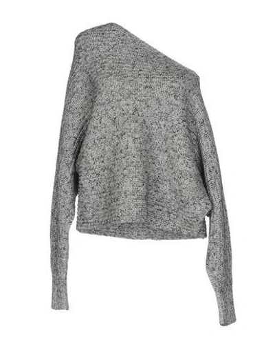 Alexander Wang T Sweater In Light Grey