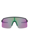 Oakley Sutro Lite 139mm Prizm™ Polarized Semi Rimless Wrap Shield Sunglasses In Gray