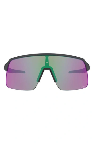 Oakley Sutro Lite 139mm Prizm™ Polarized Semi Rimless Wrap Shield Sunglasses In Prizm Golf