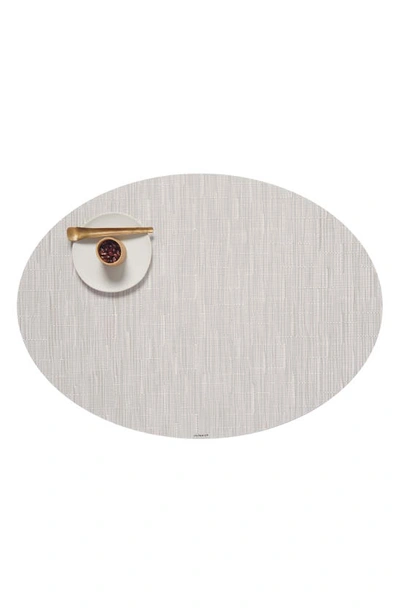 Chilewich Woven Oval Placemat In Coconut