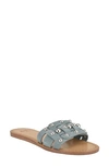 Marc Fisher Ltd Pacca Slide Sandal In Cactus Suede