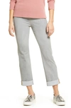 Lyssé Boyfriend High Rise Denim Leggings In Uptown Grey