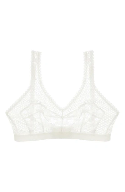 Else Petunia Soft Cup Bralette In Ivory