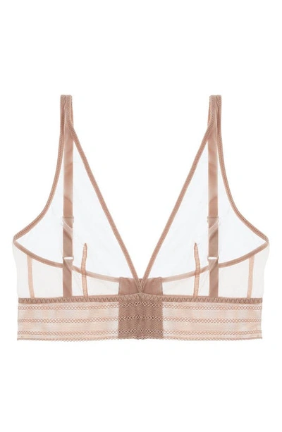 Else Bare Soft Plunge Bra In Powder