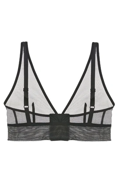 Else Bare Soft Plunge Bra In Black