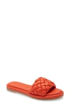 Seychelles Bellissima Slide Sandal In Dark Orange