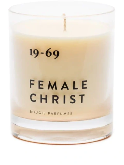 19-69 Female Christ 200ml Scented Candle In Pink