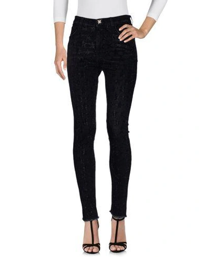 John Richmond Denim Pants In Black