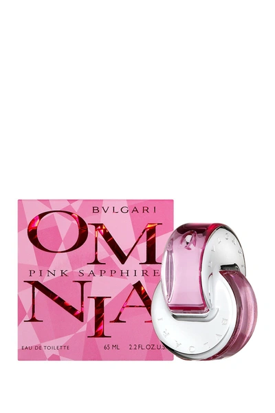 Bvlgari Omnia Pink Sapphire Eau De Toilette In White